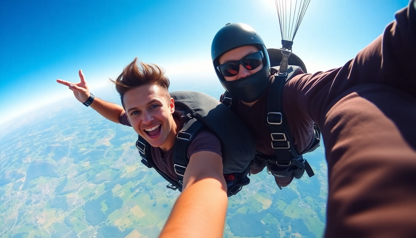 Skok s padalom v tandemu s čudovitim razgledom in adrenalinom prostega pada.
