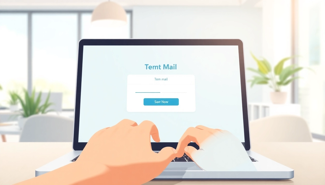 Use temp mail to generate a secure and temporary email address quickly.